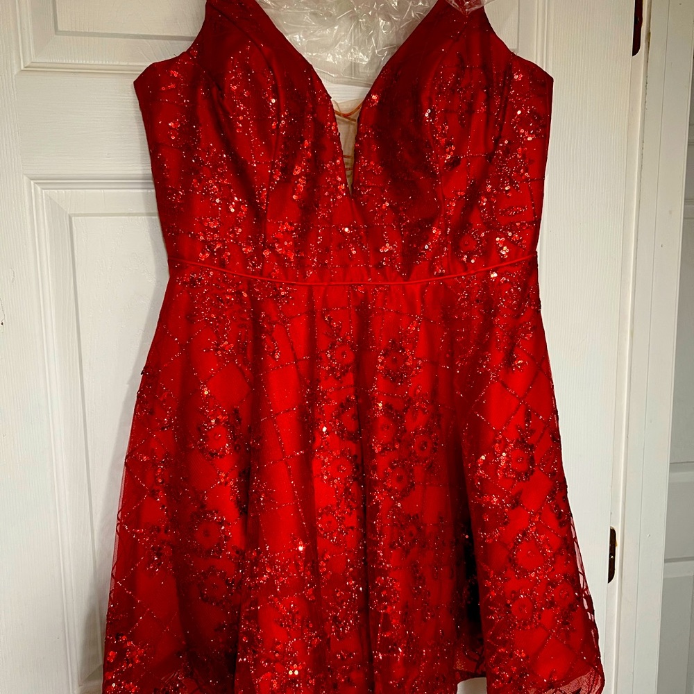 Red Homecoming Dress
